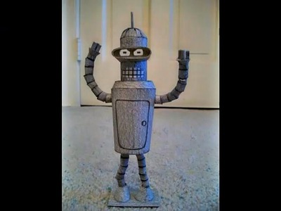 Paper Model of Bender the Robot (Futurama)