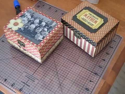 Altered Box Tutorial PLUS Daiso Arts & Craft Project
