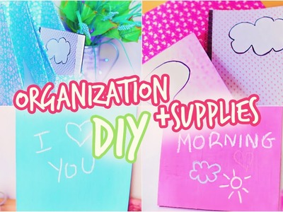 Back To School: DIY Organization + Supplies!