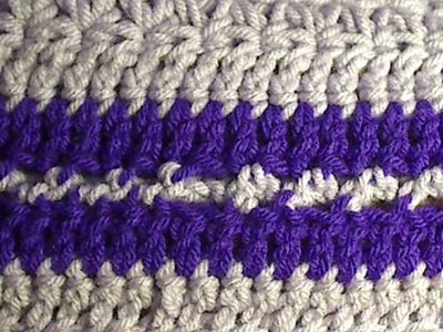 Connecting panels Seamlessly Crochet How to  - right handed