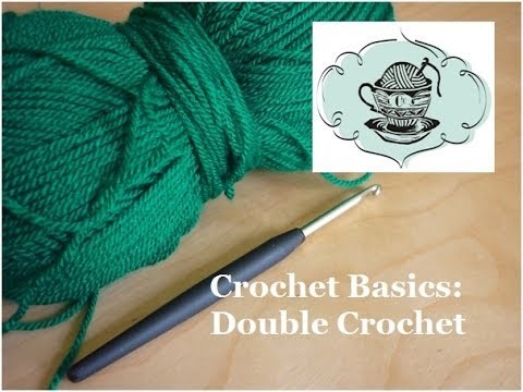 Crochet Basics: Double Crochet (dc) ¦ The Corner of Craft