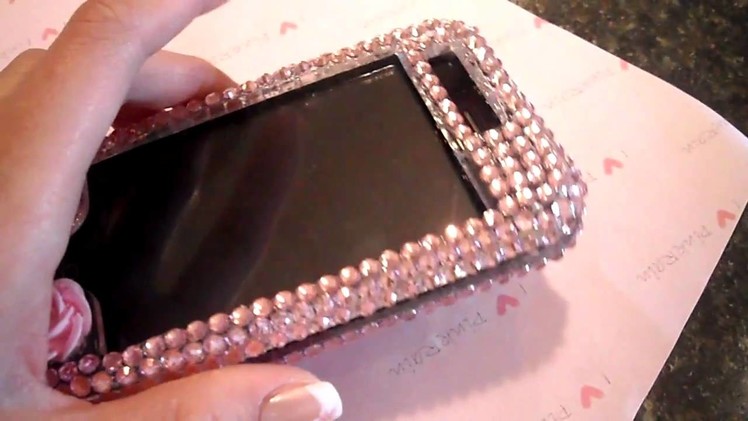 Hello Kitty Swarovski Bling iPhone 4 Case