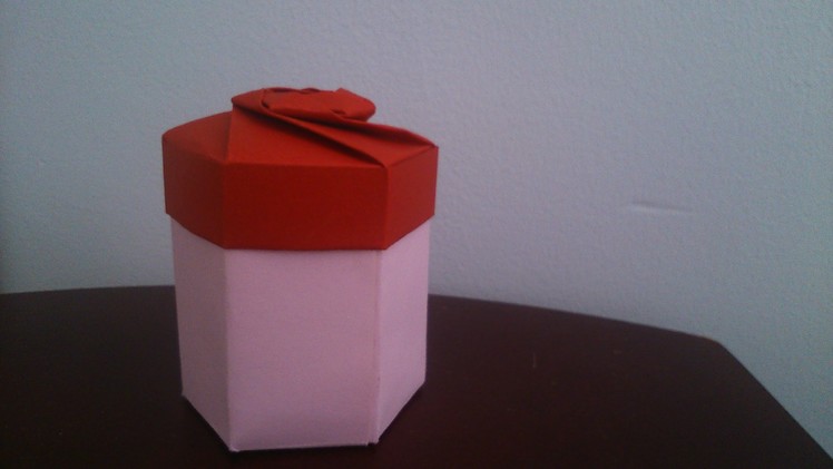 Hexagon Gift Box Origami - Tutorial - part 02