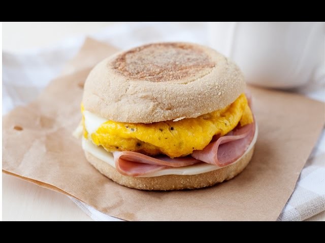 Homemade Egg McMuffin Recipe - Make Ahead Breakfast Idea