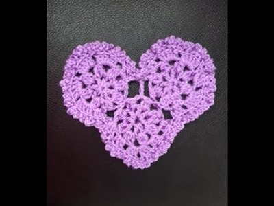 How to Crochet a Heart Pattern #3│by ThePatterfamily