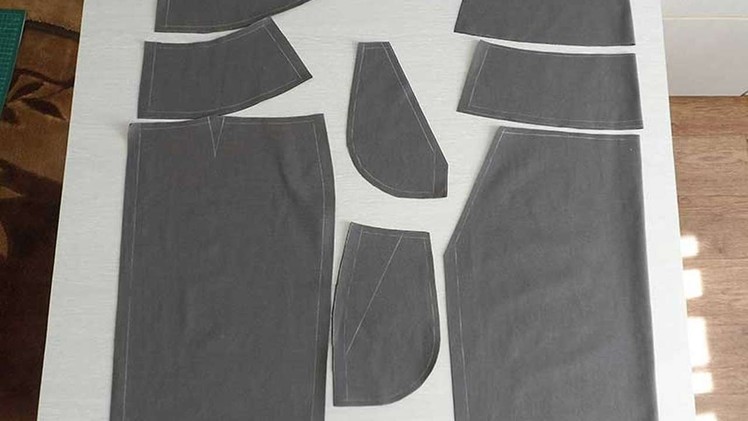How To Cut Skirt With Yoke And Pockets - DIY  Tutorial - Guidecentral