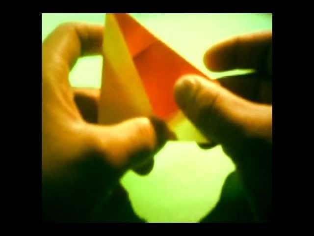 How to fold an Equal Triangle (Square paper)