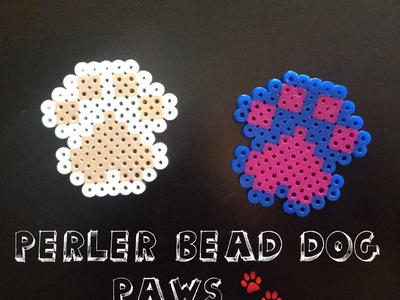 How To Make A Perler Bead Dog Paw!