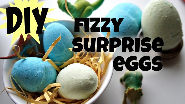 How to Make Surprise Fizzy Dinosaur Eggs - Bath Bomb Recipe