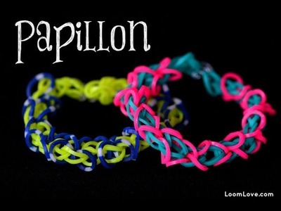 How to Make the Rainbow Loom Papillon Bracelet EASY