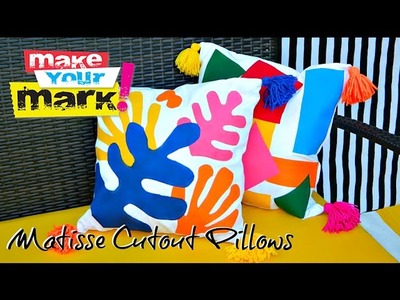 How to: Matisse Cutout Pillows