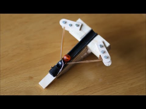 Make A Mini Ballista Catapult!