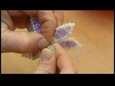 Making a Beaded Bouquet of Flowers : Beaded Flower Center Bead