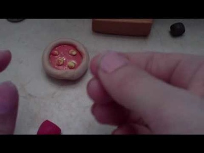 Polymer Clay Pizza Tutorial