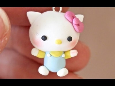 Chibi Hello Kitty Polymer Clay Tutorial