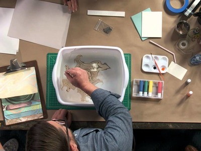 Create Beautiful Hand-Dyed Paper