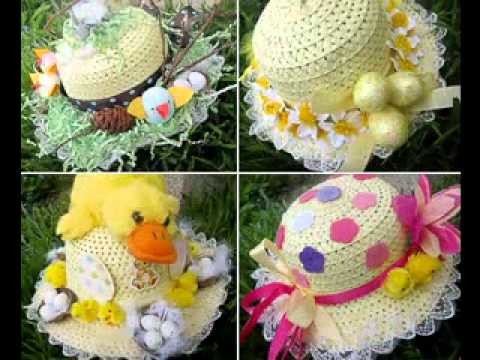 Easter bonnet craft decorating ideas