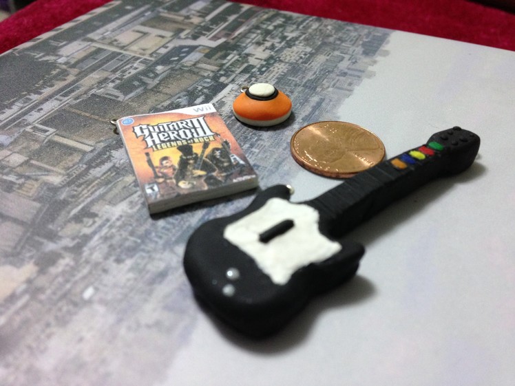 Guitar Hero Polymer Clay Tutorial