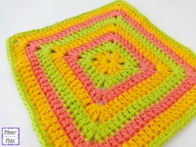 How To Crochet the Tropical Punch Dishcloth, Episode 209