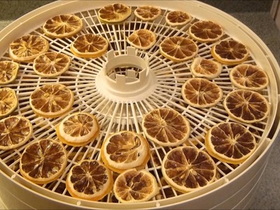 How to Dehydrate Lemons