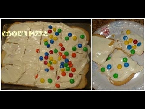 How to Make a Cookie Dessert  Pizza