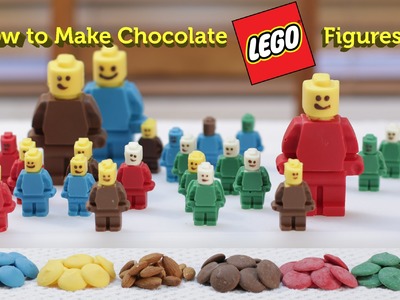 How to Make Yummy Chocolate Lego Figures