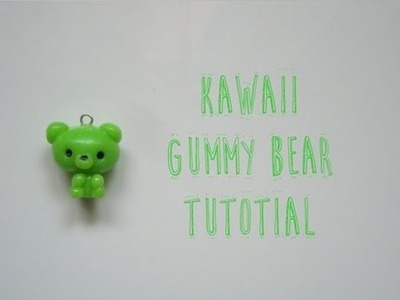 Kawaii Polymer Clay Gummy Bear Tutorial