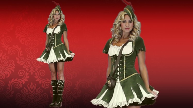Lady Robin Hood Halloween Costume