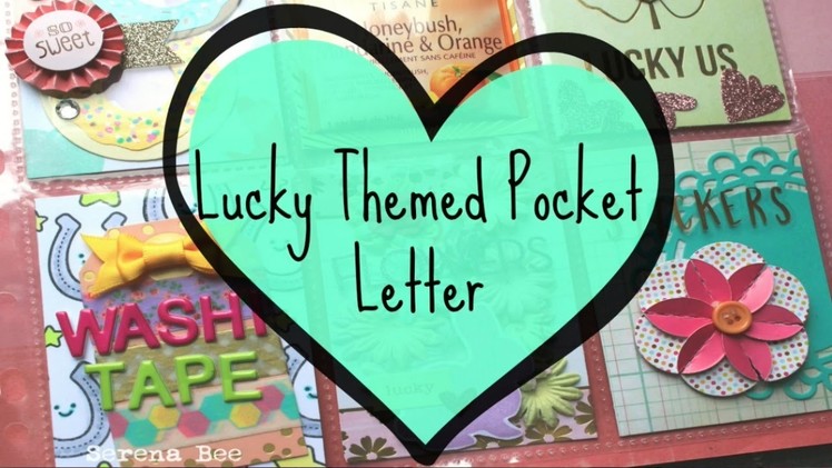 Lucky Themed Pocket Letter--Start To Finish
