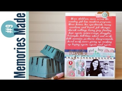 Memories Made #9 Scrapbooking Process Video: Together