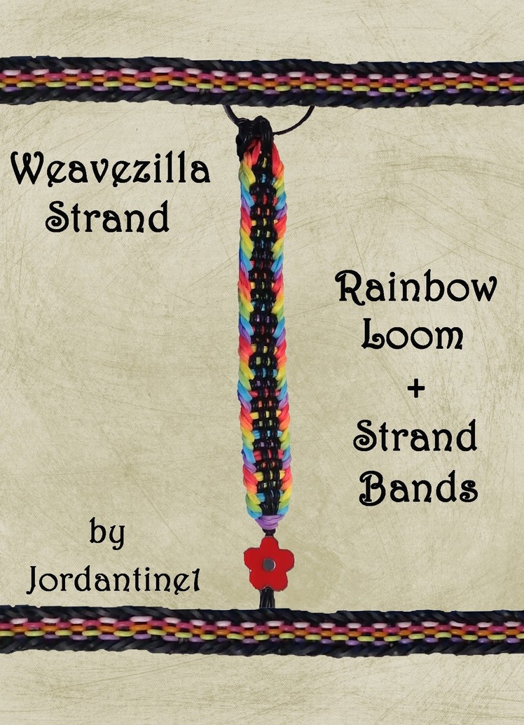 New Weavezilla Strand Bracelet - Rainbow Loom & Strand Bands - Monster Tail