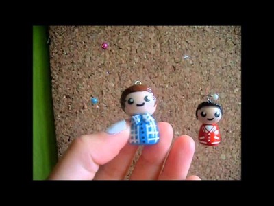 One Direction polymer clay chibis. ♥