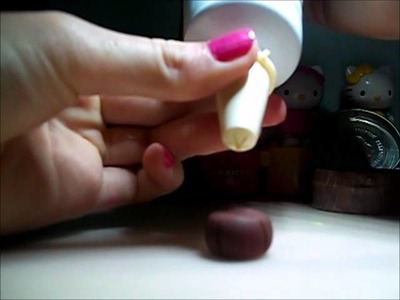 Polymer Clay And Silicone Cupcake Tutorial :D