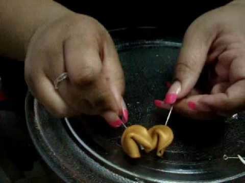 Polymer Clay Fortune Cookie Tutorial: PART 3
