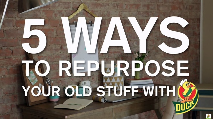 Recycling Crafts: 5 Ways to Repurpose Old Things with Duck Tape