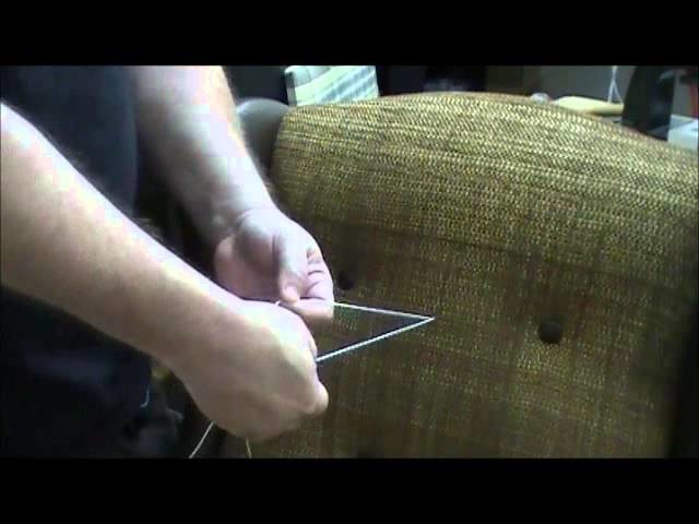 Upholstery Tufting Needle Syringe-How to