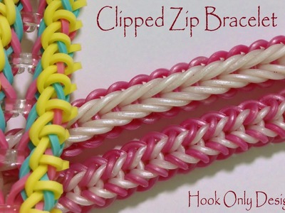 Clipped Zip Bracelet - Hook Only Design