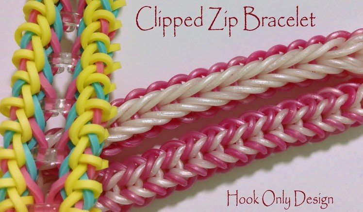 Clipped Zip Bracelet - Hook Only Design
