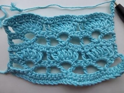 Crochet with eliZZZa * Crochet Stitch "Anna Karenina" * Romantic Shell Stitch