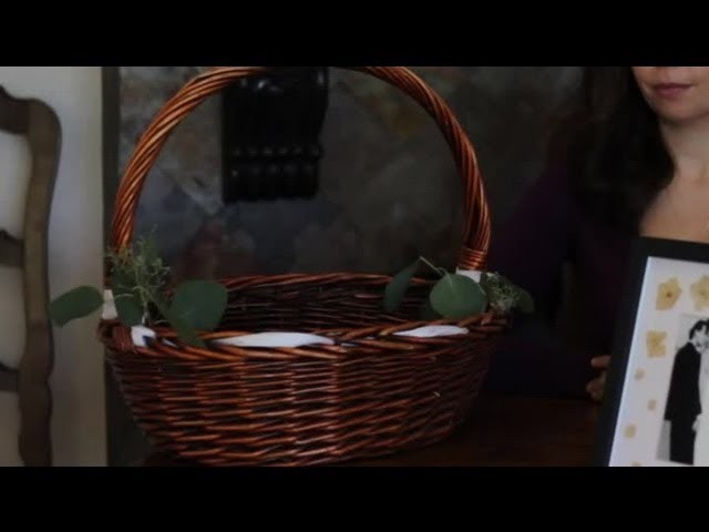 Decorating Wedding Baskets : Wedding Decor