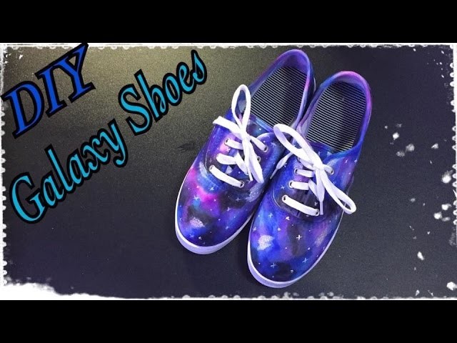 DIY Sharpie Galaxy Shoes