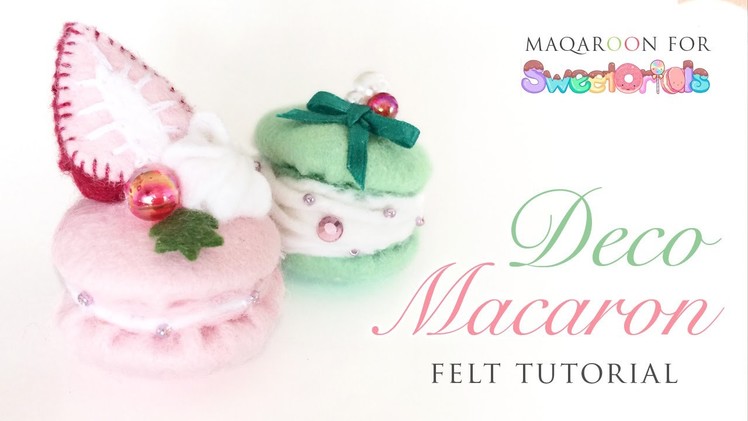 Fancy Felt Macarons - Cute and Easy To Make!