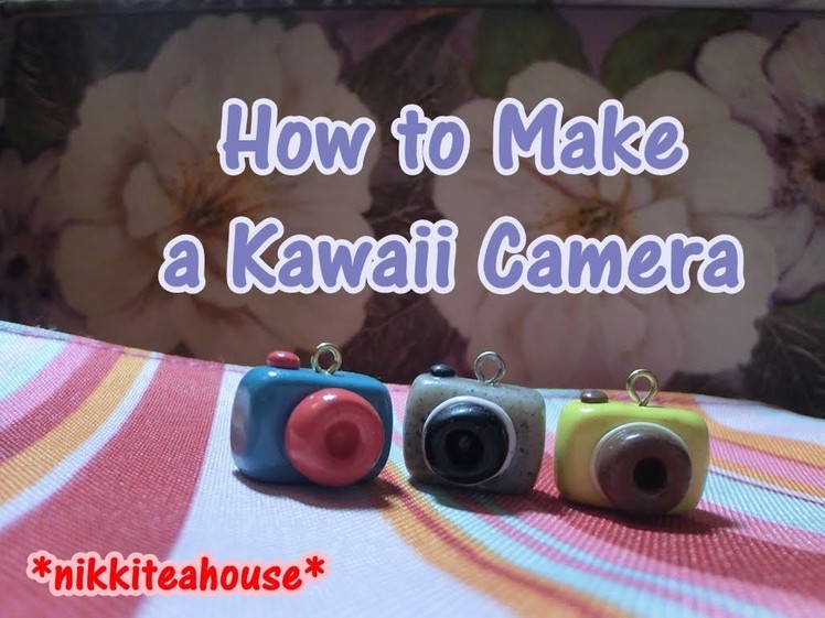 How To Make a Kawaii Camera - Polymer Clay Tutorial
