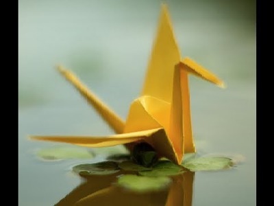How To Make an Origami Paper Crane