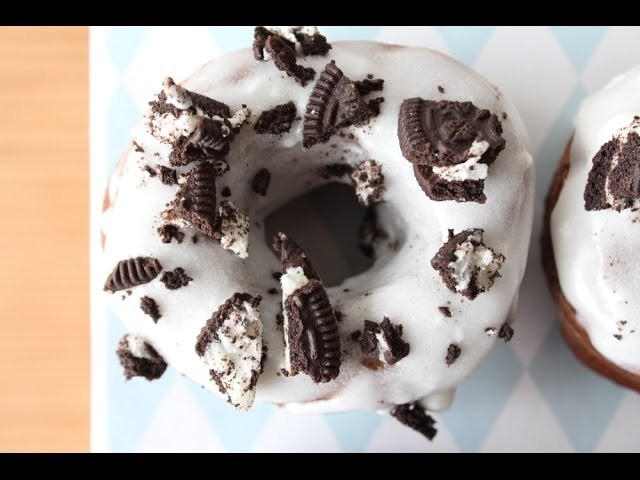 How To Make Oreo Donuts (Doughnuts) - By One Kitchen Episode 93