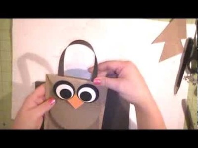 Paper Bag Owl with Sara