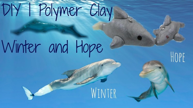Polymer Clay Winter and Hope (Dolphin) Tutorial