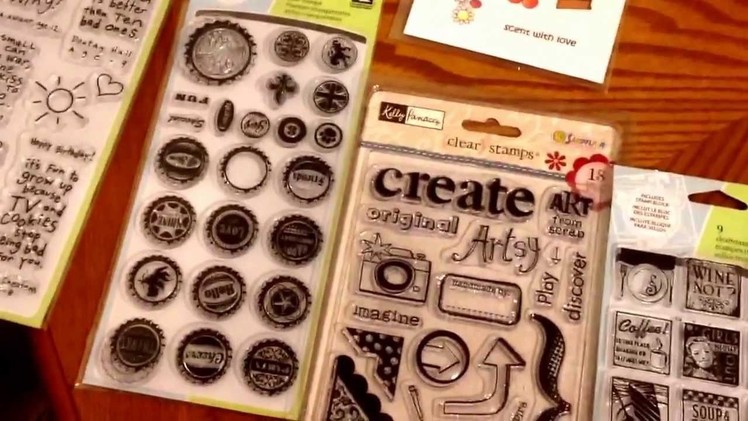 Stamp & paper pad destash