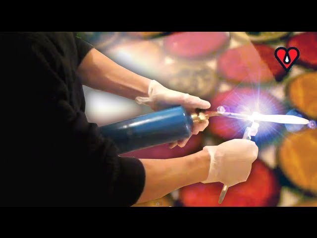 Why use a blow torch with ArtResin? CLOSE-UP SHOTS!