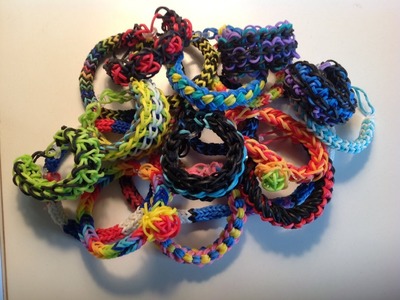AllysBracelets Rainbow Loom Collection video and bracelet ideas